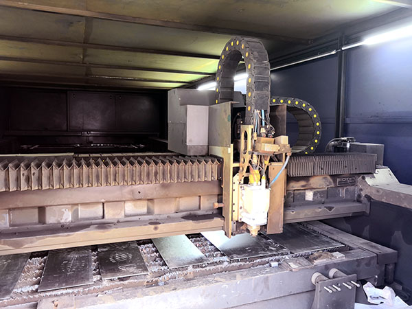 长武县钢板切割设备：8000瓦激光切割机